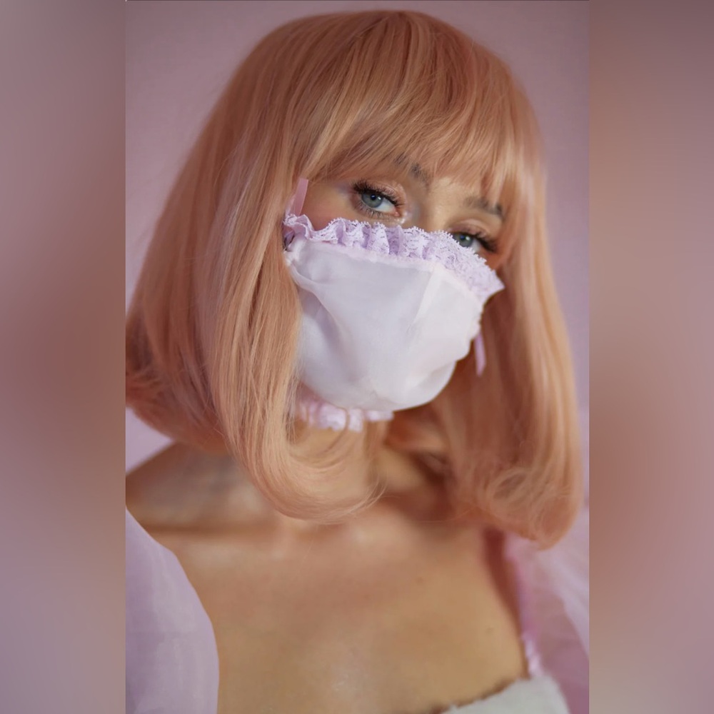 NWT Selkie Pink Angel Delight Face Mask